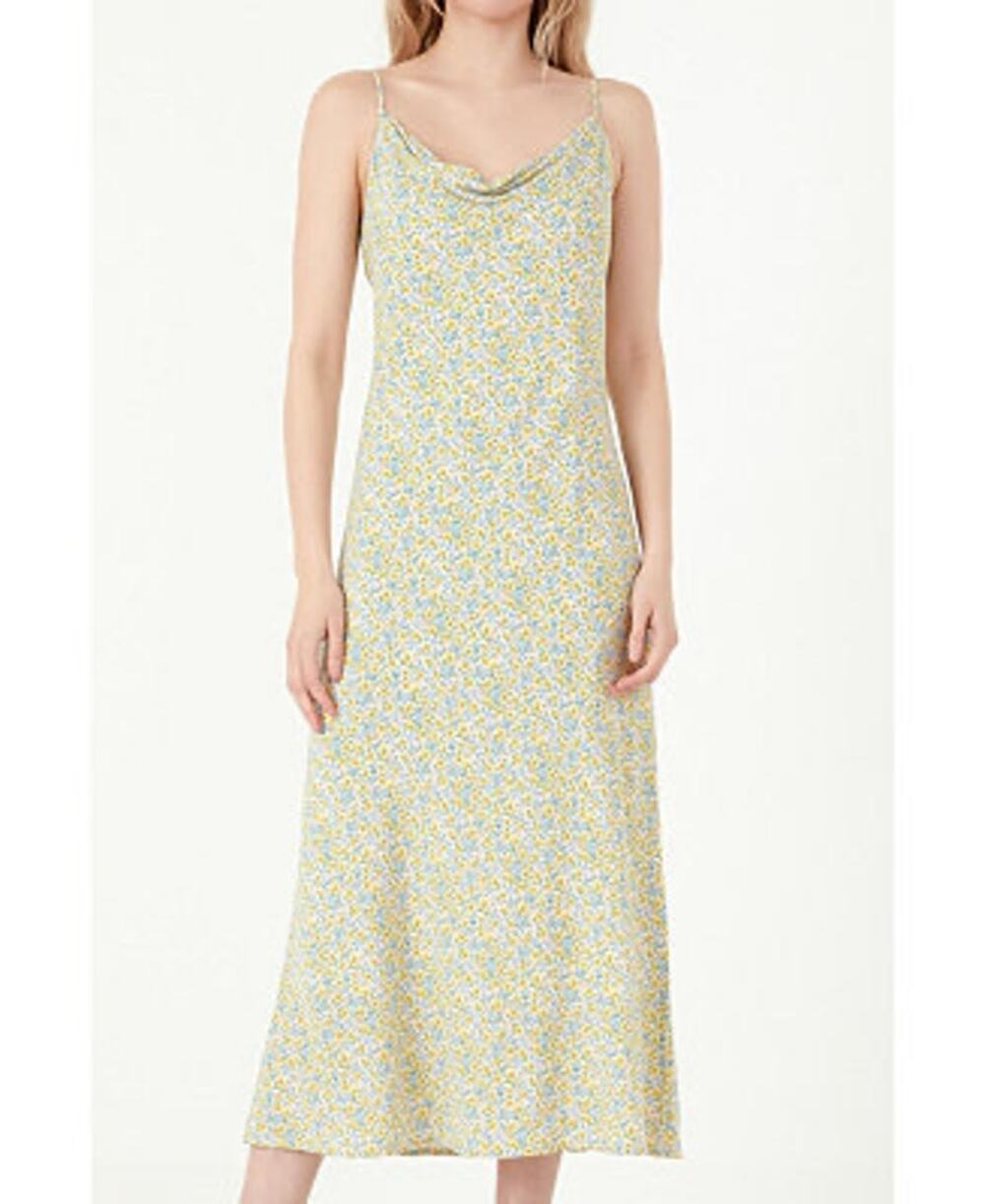Free the Roses Floral Midi Dress